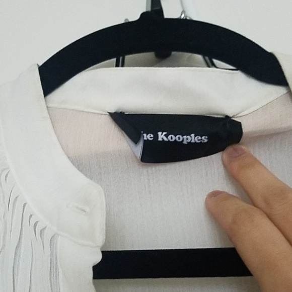 The Kooples Mixed Media Sheath Dress - Picture 3 of 4